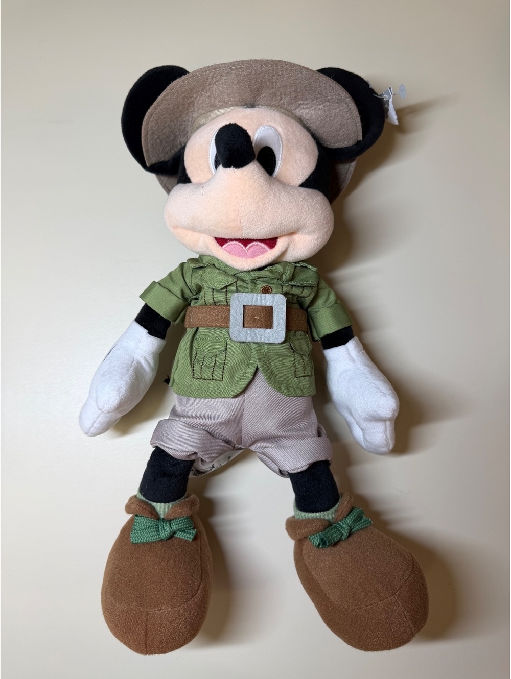 Disney Mickey Mouse Plush Doll in Safari Outfit